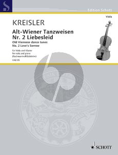 Kreisler Liebesleid (Alt-Wienertanzweisen No.2) Viola-Klavier (Mats Lidström)
