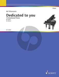 Wammes Dedicated to you (12 Emotional Pieces) Piano solo