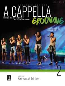 Steiner A Cappella Grooving 2 for Mixed Choir (SATB) a cappella Work Book