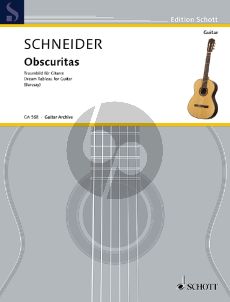 Schneider Obscuritas (Traumbild) Gitarre (Stefan Barcsay)