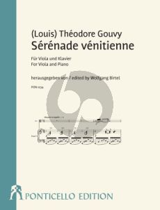 Gouvy Sérénade vénitienne Viola und Klavier (Wolfgang Birtel)