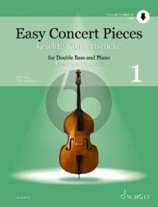 Easy Concert Pieces Vol.1 Double Bass-Piano