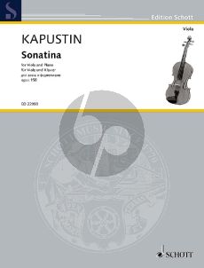 Kapustin Sonatina Op.158 Viola-Piano