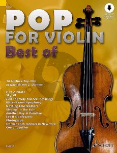 Pop for Violin - Best of 1-2 Violins (16 All-Time Pop-Hits) (Book with Audio online) (ed­i­ted by Michael Zlanabitnig)