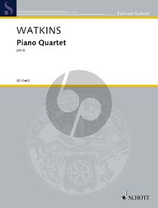 Watkins Piano Quartet Violin-Viola-Violoncello and Piano (Score/Parts)