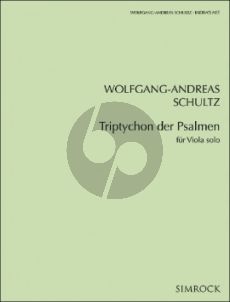 Schultz Triptychon der Psalmen Viola solo