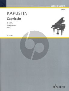 Kapustin Capriccio Opus 71 Piano