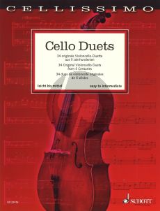 Cello Duets 34 Original Violoncello Duets from 5 Centuries