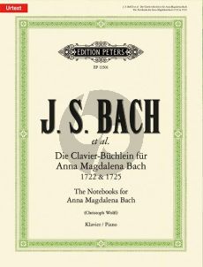 Bach Die Clavier-Büchlein für Anna Magdalena Bach 1722 & 1725 (Auswahl) (Christoph Wolff)