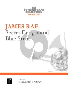 Rae Secret Fairground • Blue Strut for concert band (Score/Parts)
