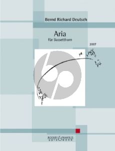Deutsch Aria for Basset Horn solo