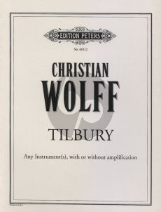 Wolff Tilbury for Any Instrument with or without amplification