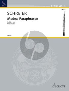 Schreier Medea-Paraphrasen Oboe solo