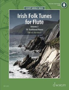 Irish Folk Tunes for Flute Vol. 2 70 Traditional Pieces (Book with Audio online) (edited by Patrick Steinbach)