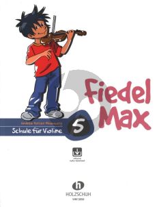 Holzer Rhomberg Fiedel Max für Violine - Schule Vol. 5 Book with Audio Online