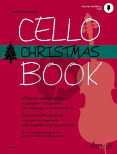 Cello Christmas Book 1 - 2 Cellos (Piano ad libitum) (Book with Audio online) (arr. Gabriel Koeppen)