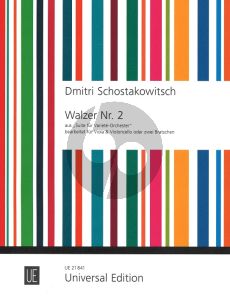 Waltz No.2 from Suite for Variety Orhestra for 2 violas or viola and violoncello