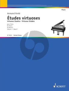 Virtuose Etüden Band 1 Für die linke Hand Klavier (Armand Ferté)
