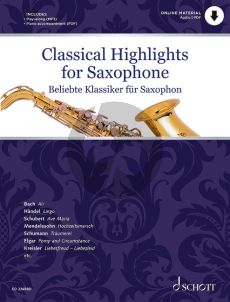 Classical Highlights for Saxophone