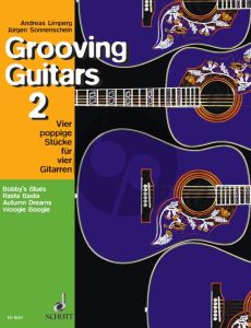 Limpberg-Sonnenschein Grooving Guitars (4 poppige Stücke) Vol.2 4 Gitarren