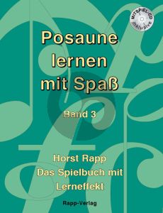 Rapp Posaune lernen mit Spass Vol.3 (Buch mit CD)