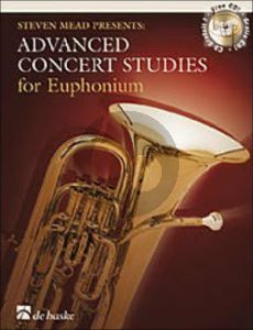 Advanced Concert Studies (Euphonium Bass Clef) Book with Cd)