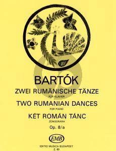 Bartok 2 Rumanian Dances Op.8 /A Piano