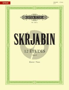 Scriabin 12 Etuden Op. 8 Klavier (Günter Philipp)