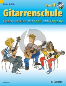 Kreidler Gitarrenschule Vol.1 (Gitarre Spielen mit Spass und Fantasie) (Bk-Cd)