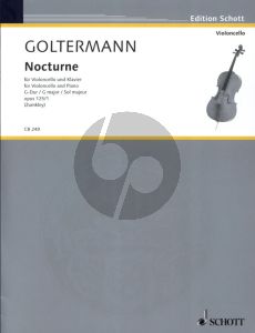 Goltermann Nocturne Op.125 No.1 G-major for Violoncello and Piano (Edited by Fritz Zumkley)