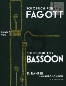 Solobuch fur Fagott Vol.1