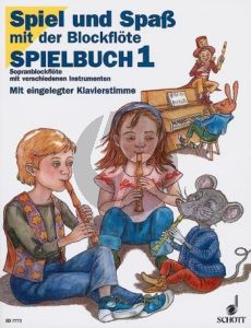 Engel-Heyens Spiel und Spass mit der Blockflöte Sopranblfl. Spielbuch 1