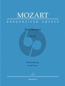 Mozart Don Giovanni KV 527 (Vocal Score) (ital./germ.) (Barenreiter-Urtext) (Paperback)