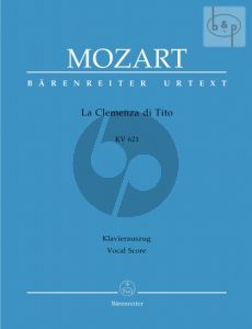Mozart La Clemenza di Tito KV 621 Vocal Score (edited by Franz Giegling) (ital./germ.)