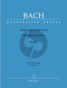 Bach Weihnachts Oratorium BWV 248 (KA) (Urtext Neuen Bach-Ausgabe) (engl./deutsch) (ed. A.Durr & W.Blankenburg) (Barenreiter)