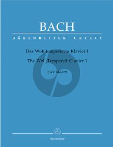 Bach Wohltemperierte Klavier Vol. 1 BWV 846 - 869 (Edited by Alfred Dürr) (Barenreiter-Urtext)