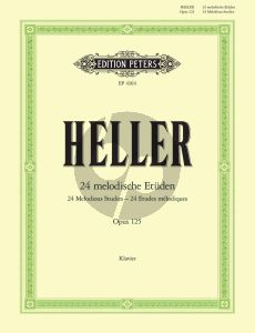 Heller 24 Melodische Etuden op.125 Klavier (Peters)