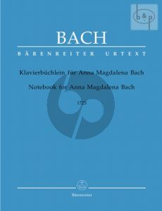 Klavierbüchlein fur Anna Magdalena Bach (1725) (Georg von Dadelsen)