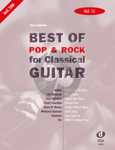 Best Of Pop & Rock for Classical Guitar Vol.12