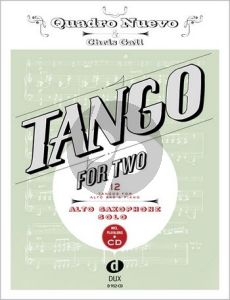 Tango for Two Alto Sax (Bk-Cd) (Quadro Nuevo-Chris Gall)