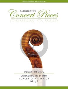 Rieding Concerto D-major Op.36 Violin-Piano (edited by Kurt Sassmannshaus)