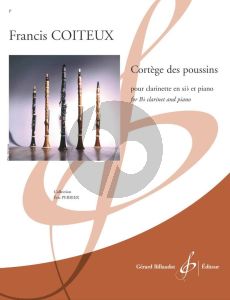 Coiteux Cortege des poussins Clarinette et Piano (easy level grade 2)