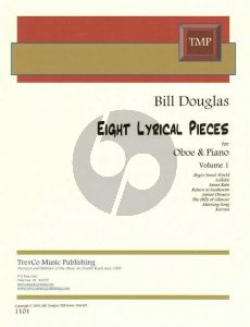 Douglas 8 Lyrical Pieces Vol.1 for Oboe and Piano