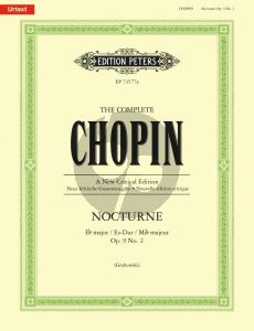 Chopin Nocturne in E-flat major Op. 9 No. 2 Piano Solo (edited by Christophe Grabowski)