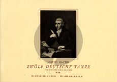 Haydn 12 Deutsche Tanze Violine und Klavier (edited by Waldemar Twarz)