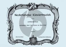 Album Nederlandse Klaviermuziek uit de 18e Eeuw Orgel, Orgel (manualiter), Klavecimbel, Piano, Viool (Verzameld door Jan Doove en Gert Oost)