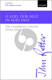 Rutter O God, our help in Ages Past SATB-Organ with Brass