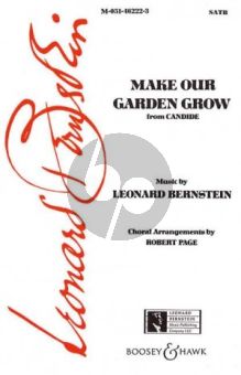 Bernstein Make our Garden Grow (from Candide) SATB