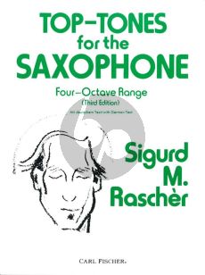 Rascher Top-Tones (Four-Octave Range) for the Saxophone