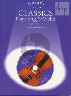 Guest Spot Classics Playalong for Violin Album